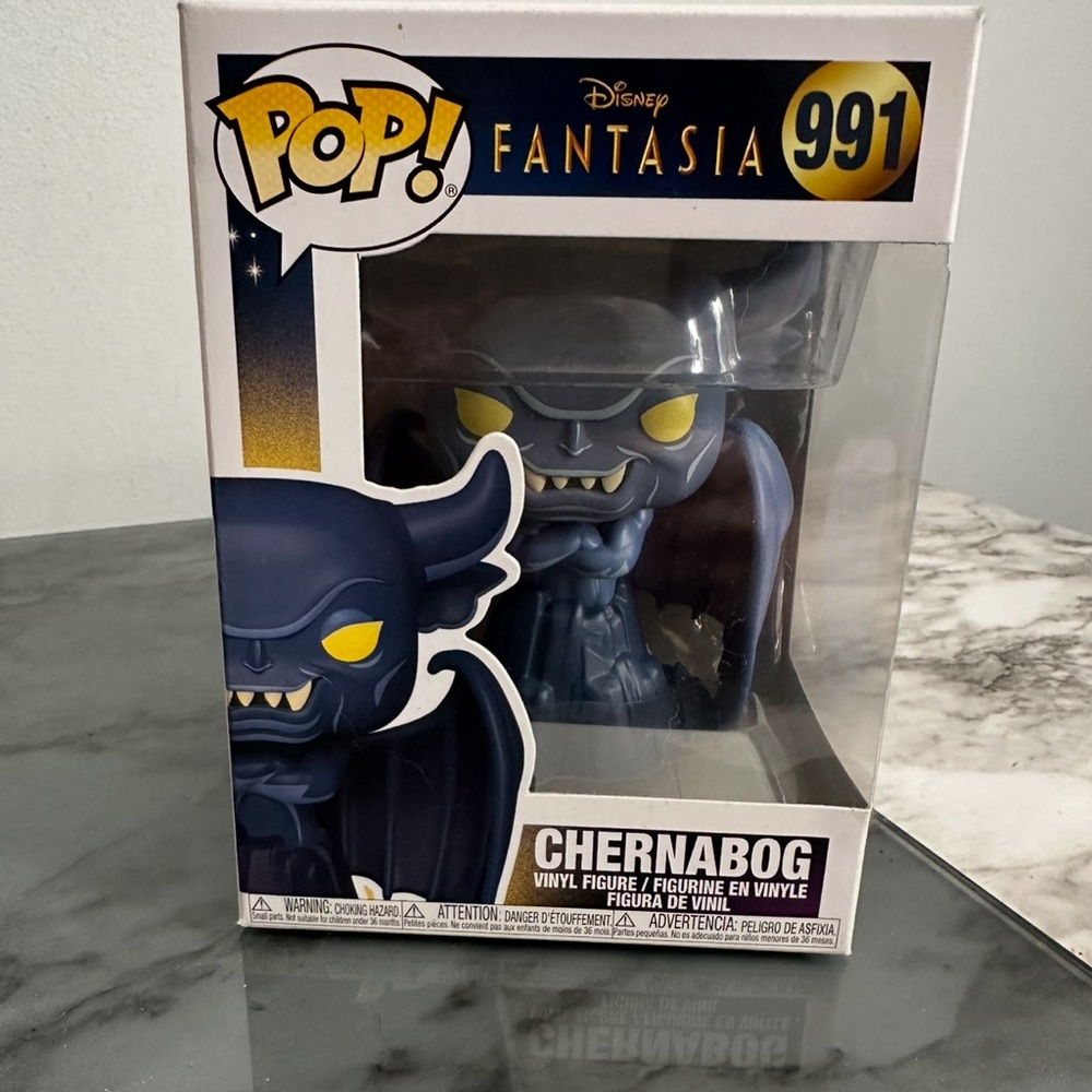 Disney Fantasia Chernabog Pop! Vinyl Figure with Yellow Eyes